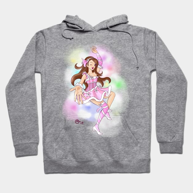 Minase Iori - CHANGE (pink) Hoodie by ShionS3